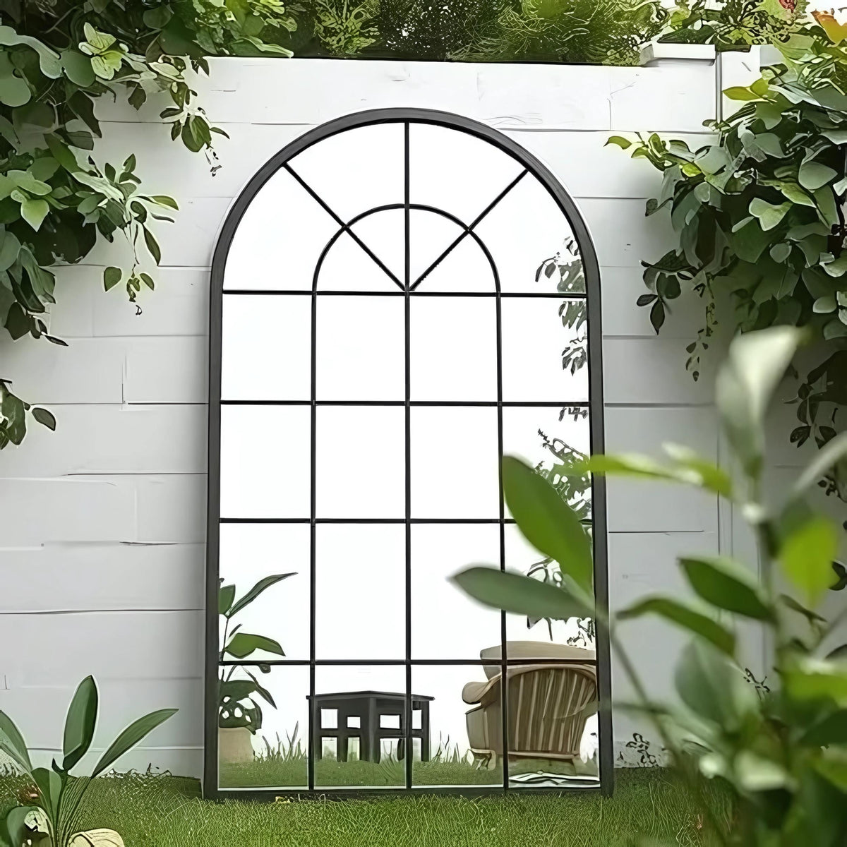 Miroir mural décoratif extérieur élégant