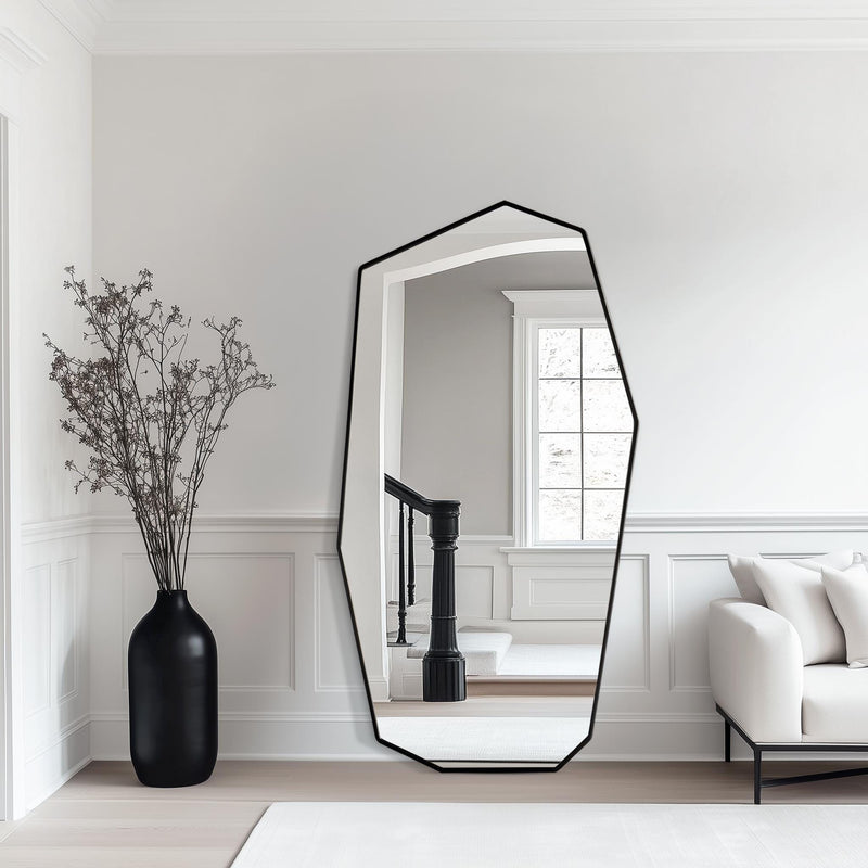 Miroir moderne Aurora sur toute la longueur