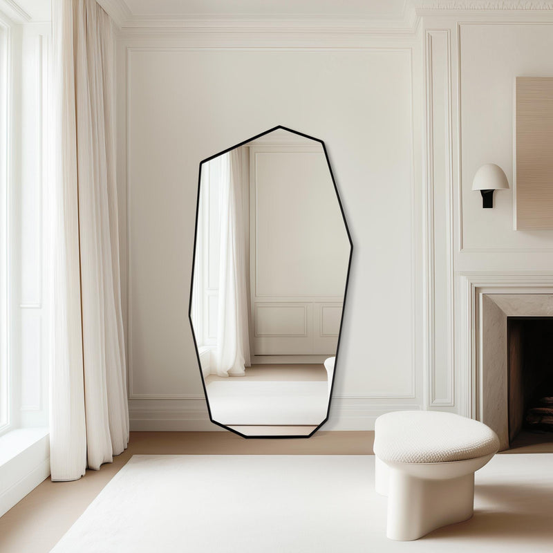 Miroir moderne Aurora sur toute la longueur