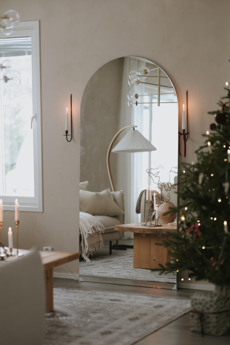 Miroir pour sol en arche moderne