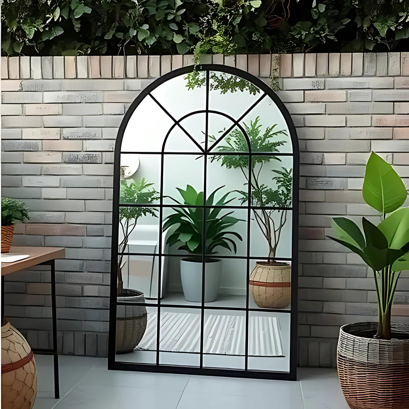 Miroir mural décoratif extérieur élégant