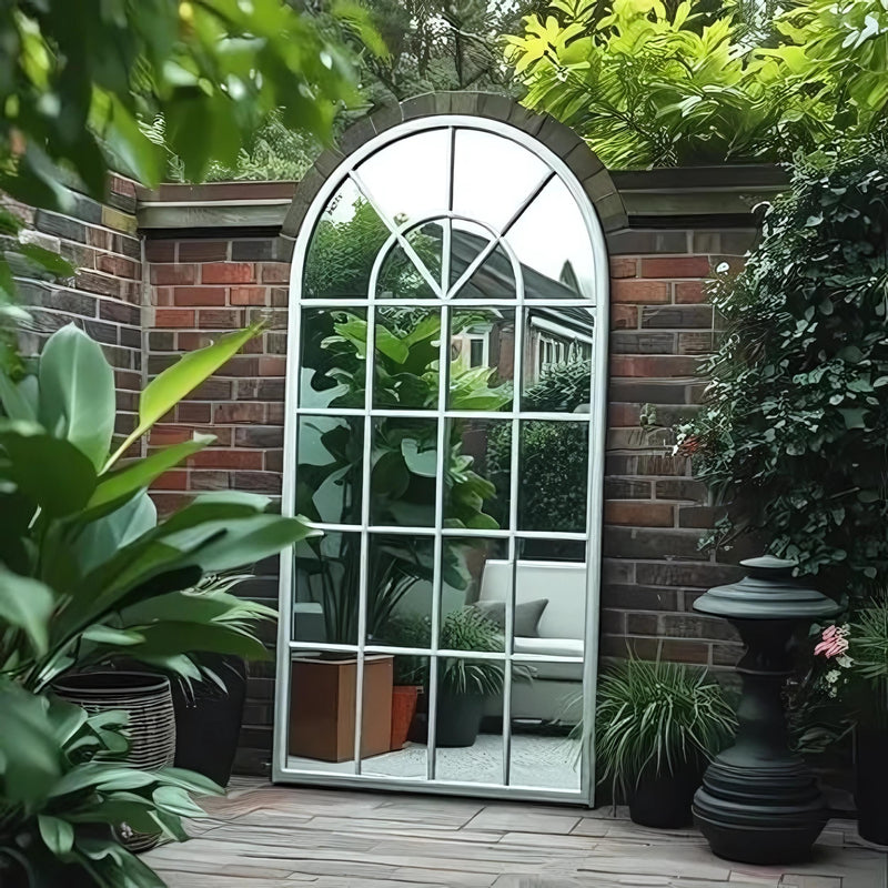 Miroir mural décoratif extérieur élégant