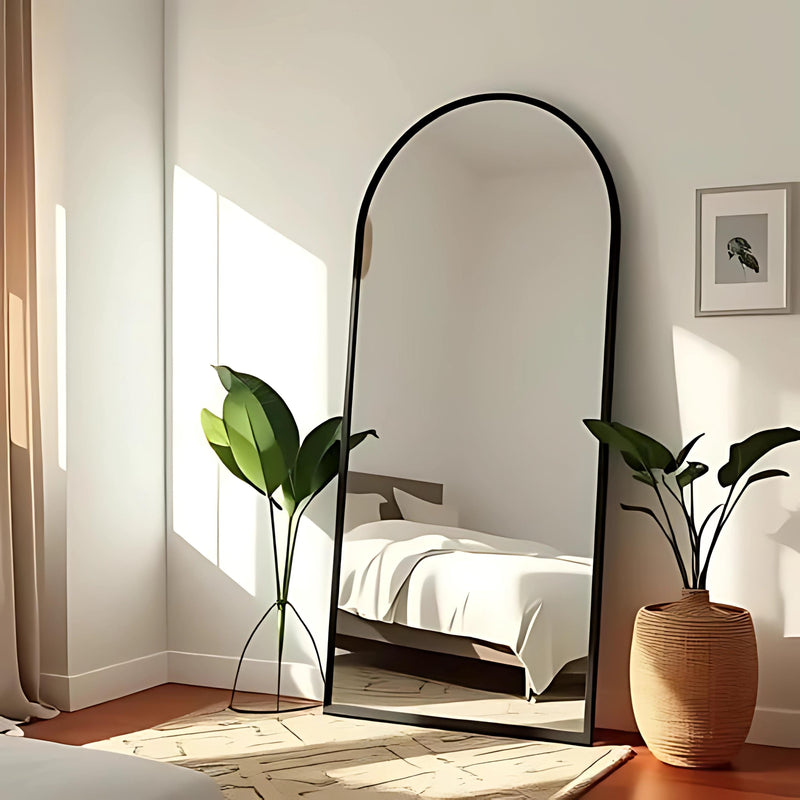 Miroir mural esthétique sur pied