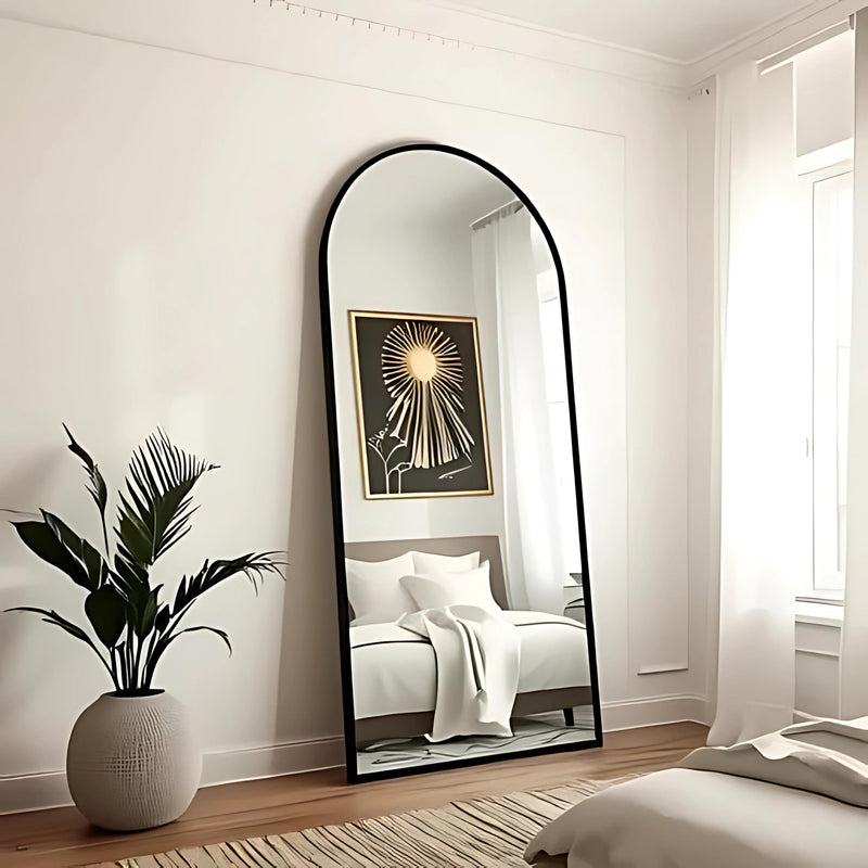 Miroir mural esthétique sur pied