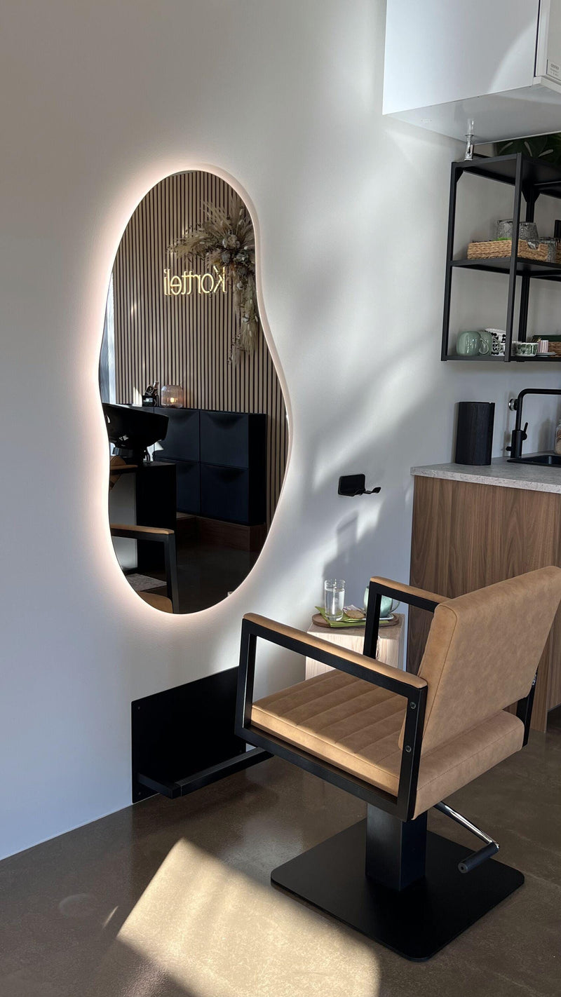 Miroir LED asymétrique