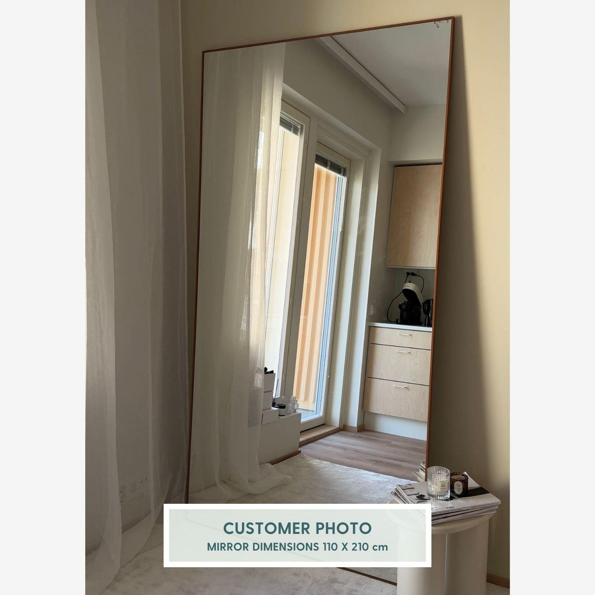 Miroir pleine longueur de luxe