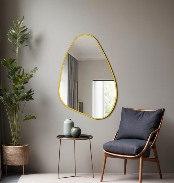 Miroir mural moderne à bords fins