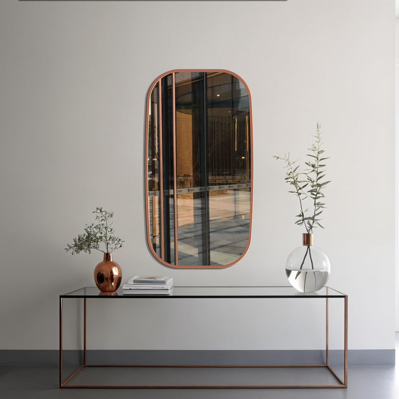 Miroir fin avec cadre - Rectangulaire