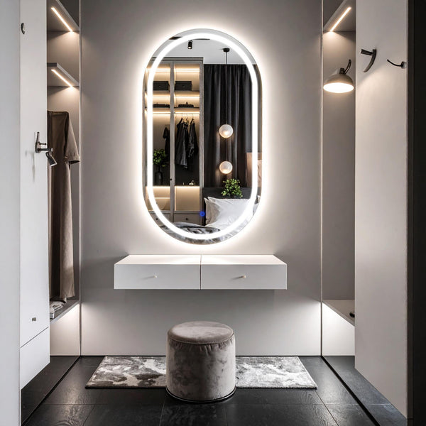 miroir de salle de bain mural Serava