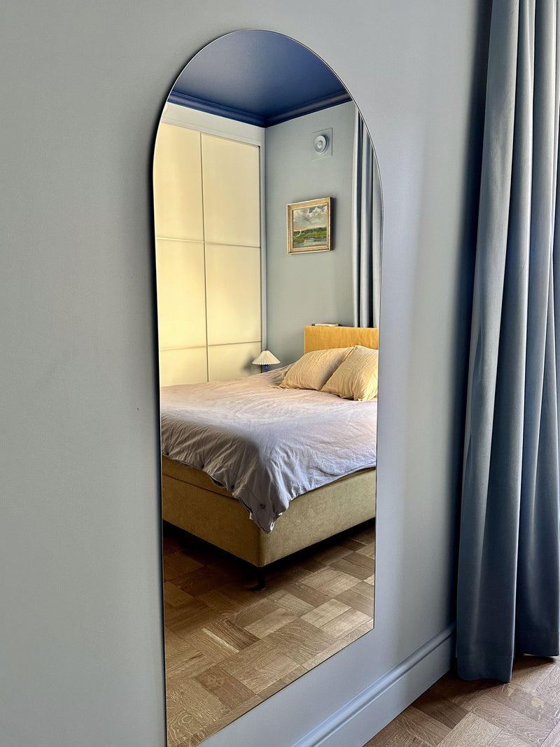 Miroir pour sol en arche moderne