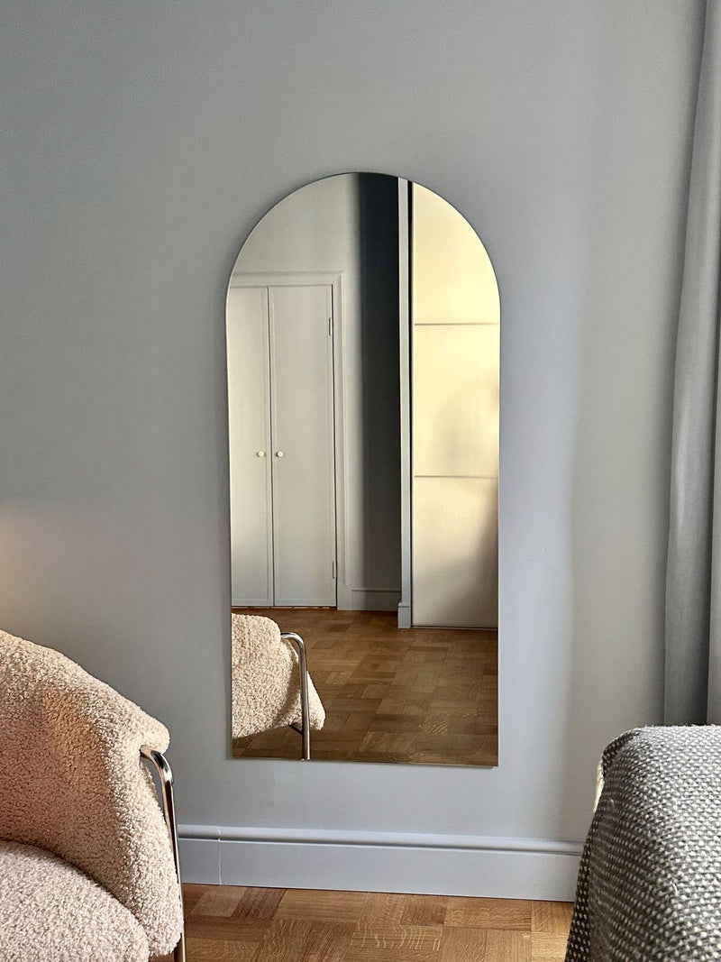 Miroir pour sol en arche moderne
