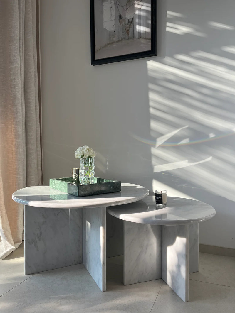 Table Gigognes Signature x 100% Marbre