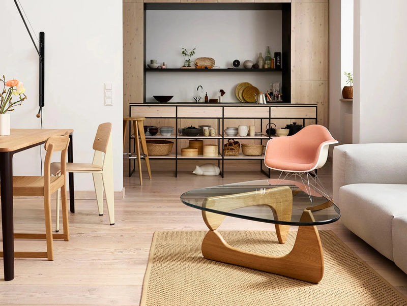 Table basse de style Noguchi